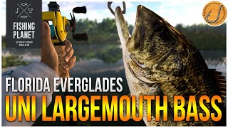 Unique Largemouth Bass of the Everglades! | (Fishing Planet: Test Your Spot Series!)