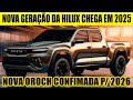 DOZE DUPLA: RENAUT CONFIRMA NOVA OROCH E HILUX DE NOVA GERAÇÃO P/ 2025