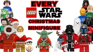 Every Lego Star Wars Christmas minifigure