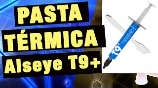 Pasta Térmica Alseye T9+, umboxing, valores e testes comparativos de temperatura no HWMonitor.