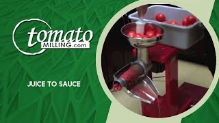 How To Use Natural Classico Tomato Milling Machine to Make Sauce