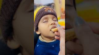 Eating or sleeping ? #youtubeshorts #funny #cute #cutebaby