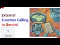 Function Calling Explained | Gemini 1.5 Pro - Do it yourself Tutorials #3