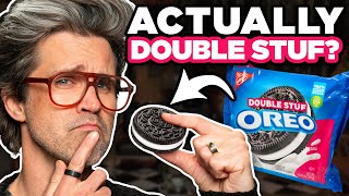 Are Double Stuf Oreos REALLY Double?