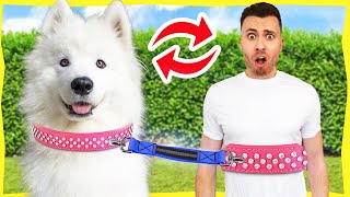 Ik Zit 24 Uur Aan Paco de Hond Vast! *Challenge*