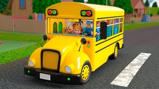 Wheels On The Bus Go Round and Round + Old MacDonald Had A Farm Nursery Rhymes | Lala & The Bear