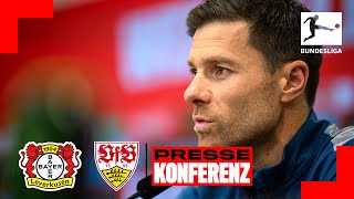 PK mit Xabi Alonso vor Bayer 04 Leverkusen 🆚 VfB Stuttgart | Bundesliga, 31. Spieltag