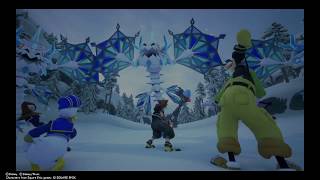 [KH3 Lv.1 Proud]フロストサーペント(Frost Serpents)3体 キングダムハーツ3レベル1攻略#33