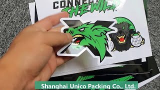 Custom Die Cut Stickers, Individual Kiss Cut Sticker factory in China, Adhesive Labels Printing