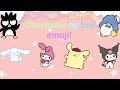 Guess the Sanrio character by emoji | Kawaii Twins World✨🌸🧸