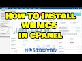 How To Install WHMCS in cPanel Tutorial-1 (2023)