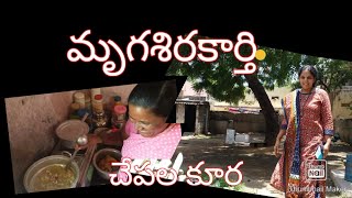 మృగశిరకార్తి || చేపల కూర తినాలి కదా మరి || మా కుమారి వండిన చేపల కూర చూద్దాం రండి ||