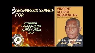 Graveside Service for Vincent George Nosworthy