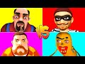 Scary Stranger 3D VS Dark Riddle Classic VS Sinister Sausage VS Robbery Clash Thief - Android & iOS