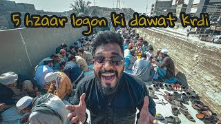 5 hazaar Logoun ki Dawat krdi | Syed Ibad | The Fun Fin |