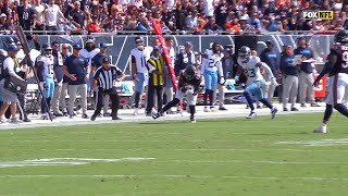 Pick-six TD for the lead! Tyrique Stevenson cashes in on Levis' misplaced pass