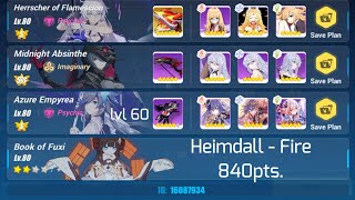 [HI3 SEA] EX Redlotus 388D | Heimdall - Fire | HoFS(leeuwenhoek), MA, AE - 840pts.