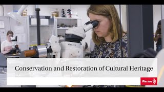 Master | Conservation and Restoration of Cultural Heritage | University of Amsterdam