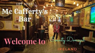 Welcome to County Donegal, Ireland (Our first stop), Mc Cafferty's Bar