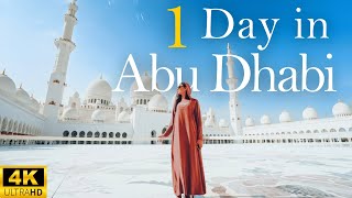 How to Spend 1 Day in ABU DHABI United Arab Emirates