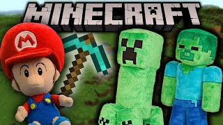Baby Mario Plays Minecraft!