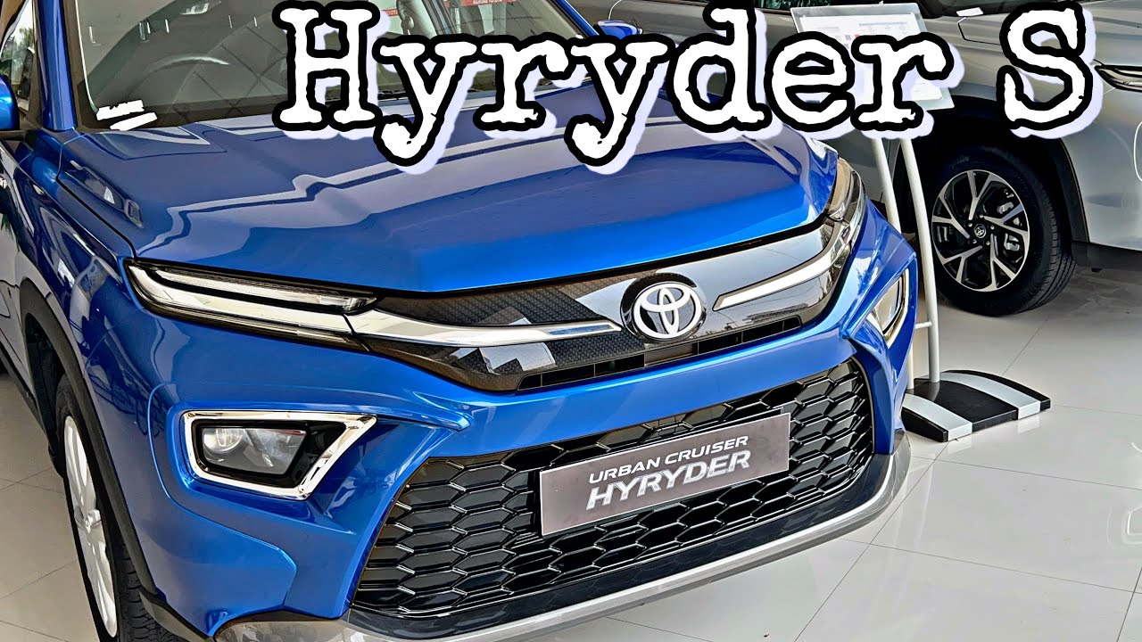 Toyota Hydryder S Variet Specifications | Hybrid Hyryder |urban Cruiser ...