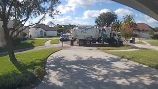 Garbage Truck Throws Trashcan - 1533273