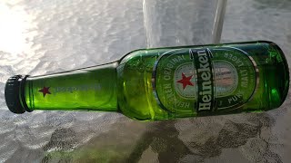 Heineken Small 0.25 Liter Pure Malt Lager Beer Unboxing 2021