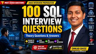 SQL Interview Questions and Answers for Freshers & Experienced | 2026 Preparation