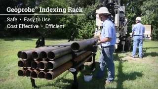 Geoprobe® Indexing Rack for 10-foot Sonic Tooling