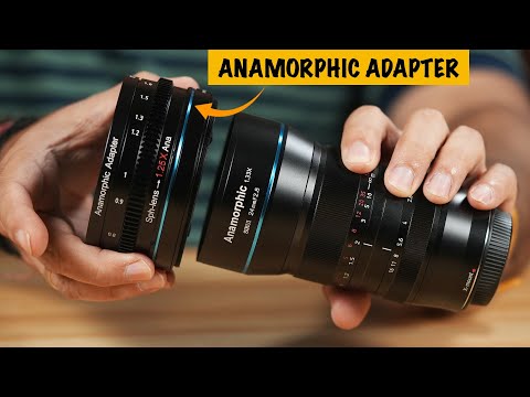 Turn your DSLR lens into an anamorphic lens with Sirui 1.25x Anamorphic Adapter