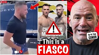 Conor McGregor EXPOSED! Dana White Won't FORGIVE THIS! Angry Chandler LEAVES Tra