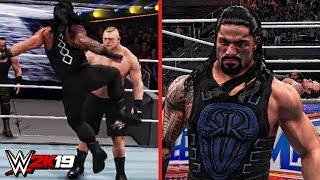 Roman Reigns Top 10 Greatest Wins In WWE!  ( WWE 2K19 )