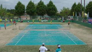 '17 全日本実業団ソフトテニス選手権大会 男子 準々決勝 2-2