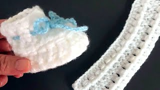 Learn the Crochet Slipper That Everyone Wants to Make!👶✨(DUBBED IN ENGLISH)