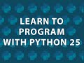 Learn to Program 25 Python Paint App