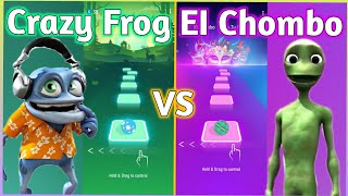 Tiles Hop - Crazy Frog - Axel F Song VS EI Chombo - Dame Tu Cosita Song | V Gamer FF