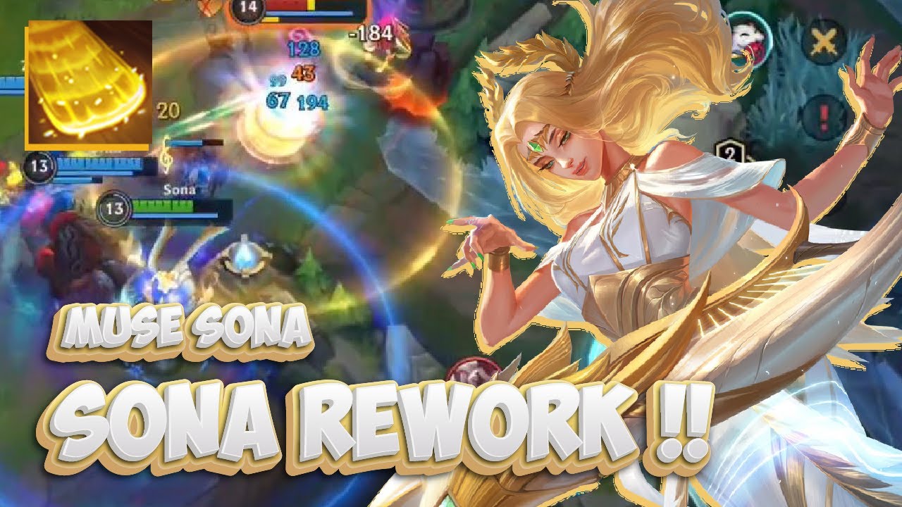 SONA REWORK !! MUSE SONA FULLGAMEPLAY / WILD RIFT (BUILD + RUNES) - YouTube