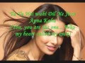 DJ Aqeel- Tu Tu Hai Wahi/You, You Are The One W/Lyrics