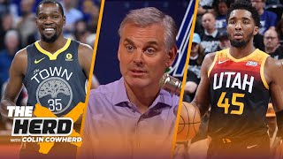 Warriors discussing Kevin Durant trade, Knicks-Jazz in Donovan Mitchell talks | NBA | THE HERD