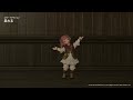 ff14　エモートアクション　ララフェル♀　「呆れる」