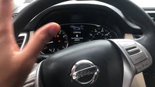 Nissan Rouge – How to adjust the steering wheel