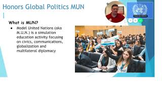 9th Grade MUN IB Social Studies Honors Program