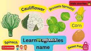 Vegetables name | vegetables name in english| Vegetables pictures | Name of vegetables in english