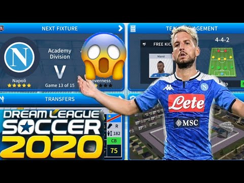 Dream League Soccer 2020 How To Make Napoli Team Kits & Logo 2020