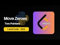 283. Move Zeros | Python | Leetcode