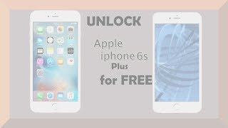 Unlock iPhone 6S Plus from Consumer Cellular For Free