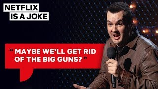 Gun Control According to Jim Jefferies | Netflix Is A Joke