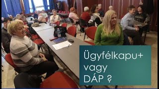 Ügyfélkapu+ vagy DÁP? - a regisztrációs lehetőség meghosszabbítva