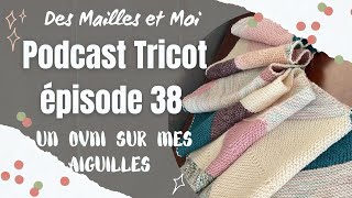 Podcast tricot épisode 38 : Un OVNI sur mes aiguilles-   #podcasttricot #vlogtricot #podcastcrochet